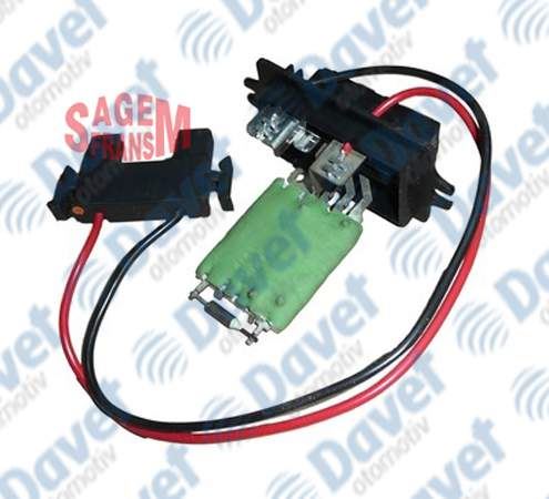 SAGEMFR 210191 Kalorifer Rezistansi Clio Symbol - Twingoo 1.2 1.4 1.6